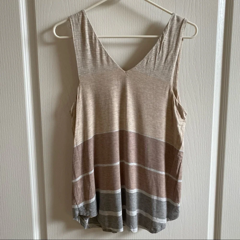 Anthropologie Striped Tank Top - Picture 4 of 6